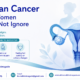 Ovarian cancer signs in women