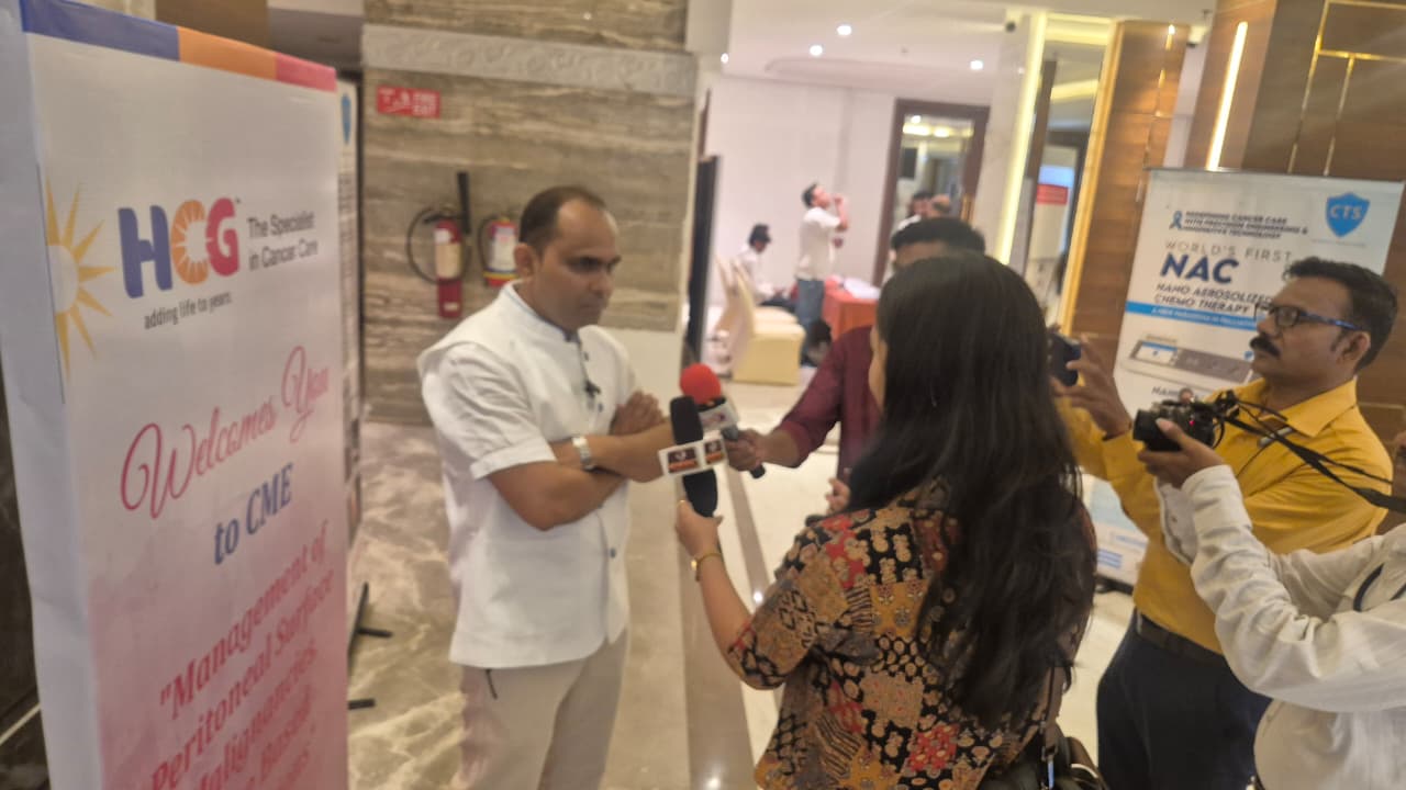 Doctors and faculty at CME on peritoneal surface malignancies Nagpur