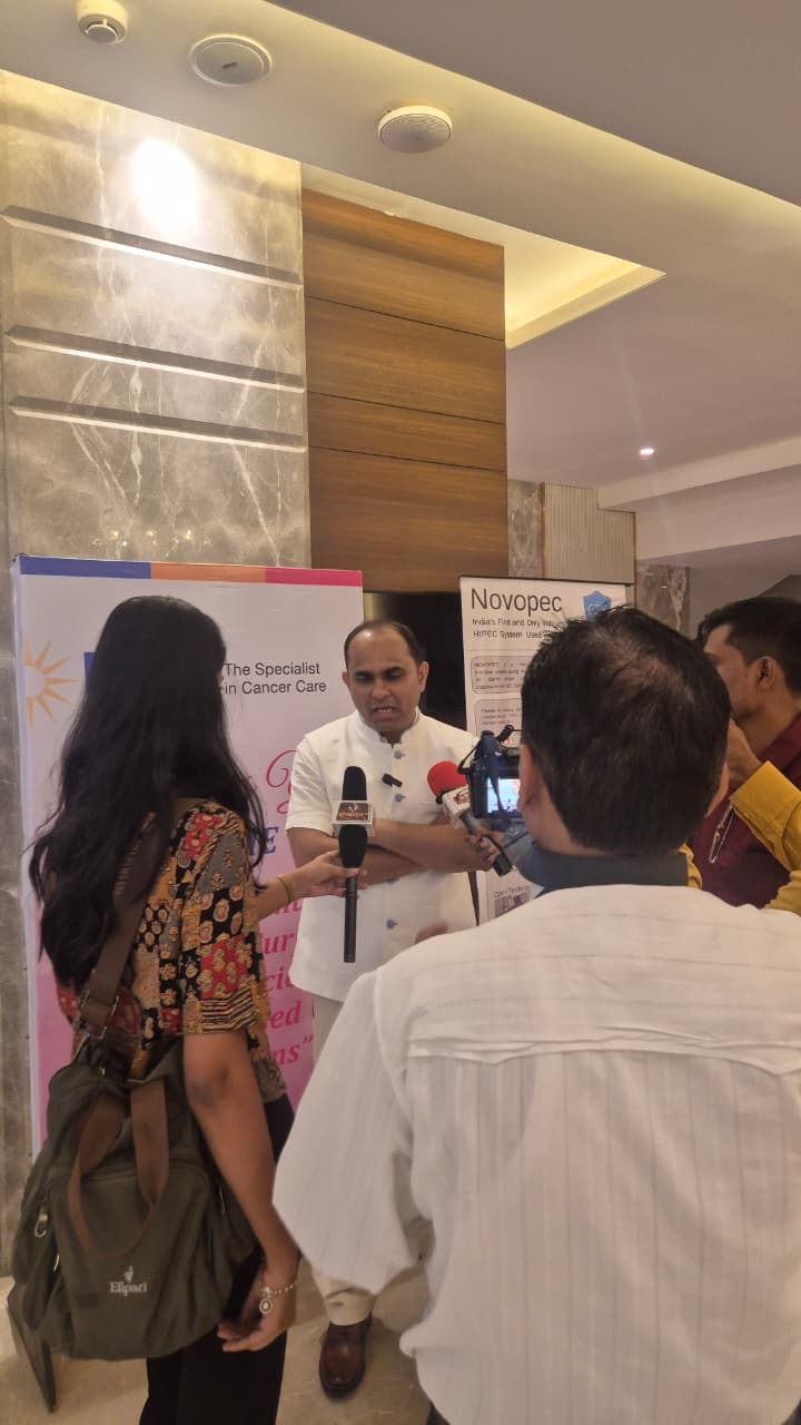 Dr Krunal Khobragade media coverage HCG Cancer Hospital Nagpur