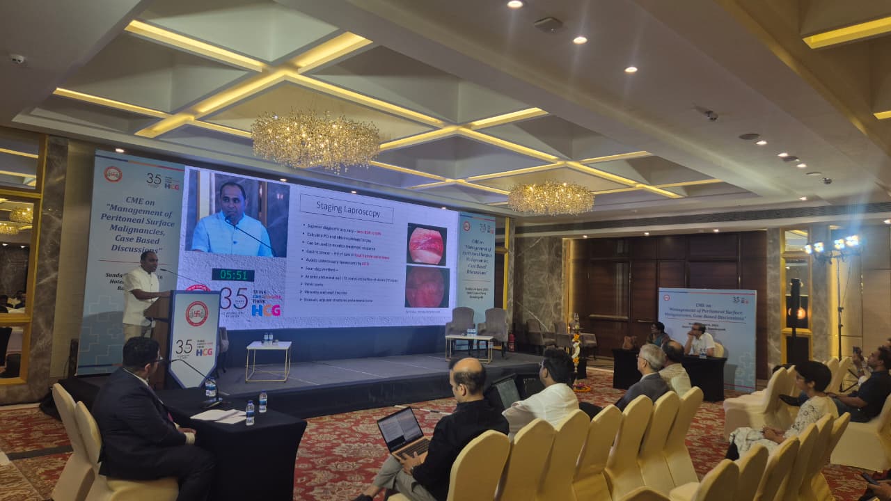 Academic session on staging laparoscopy for peritoneal surface malignancy